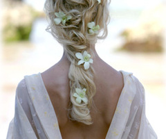 Blonde Wedding Hair